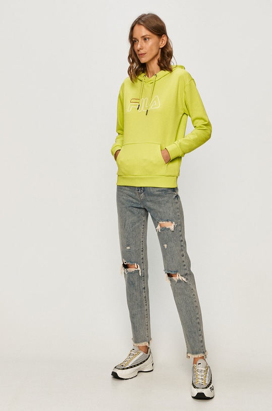 Fila Bluză 683502 verde AW21