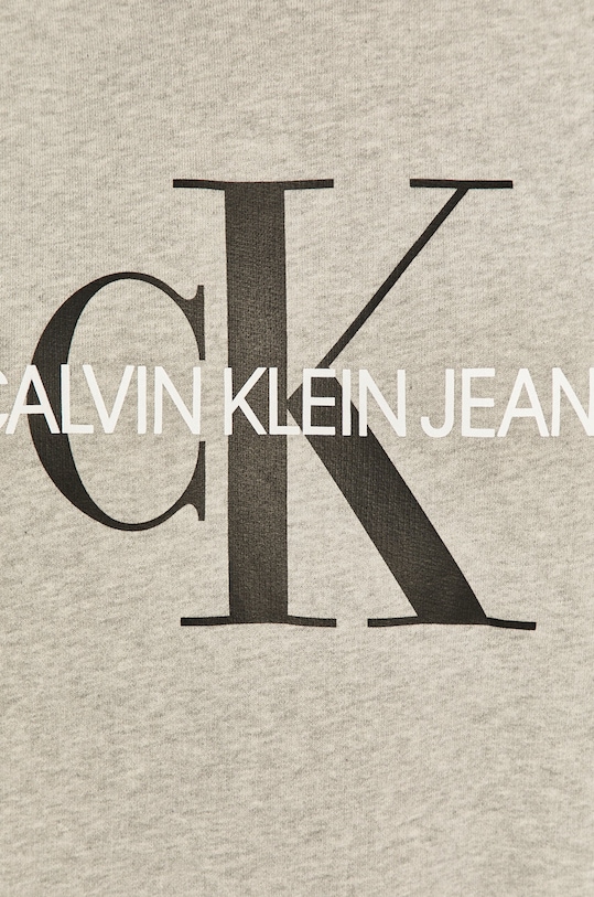 Bavlněná mikina Calvin Klein Jeans J20J207877 šedá