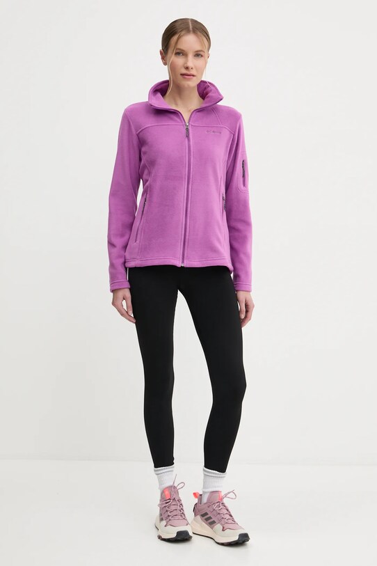 Športni pulover Columbia Fast Trek 1465351. vijolična SS25