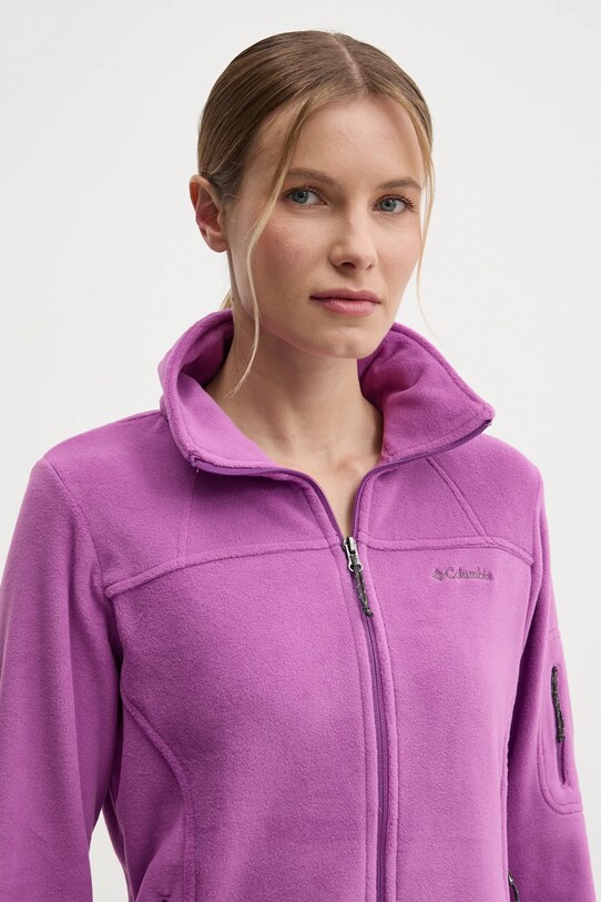 Športni pulover Columbia Fast Trek vijolična 1465351.
