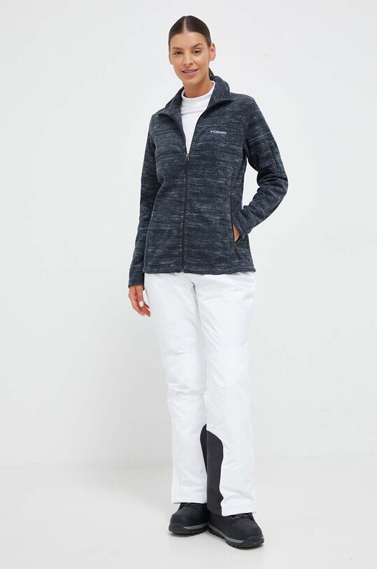 Спортивна кофта Columbia Fast Trek Printed 1622211 темно-синій AW24