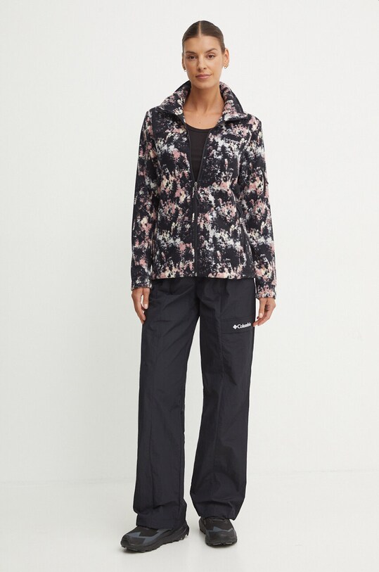 Спортивна кофта Columbia Fast Trek Printed 1622211 чорний AW24