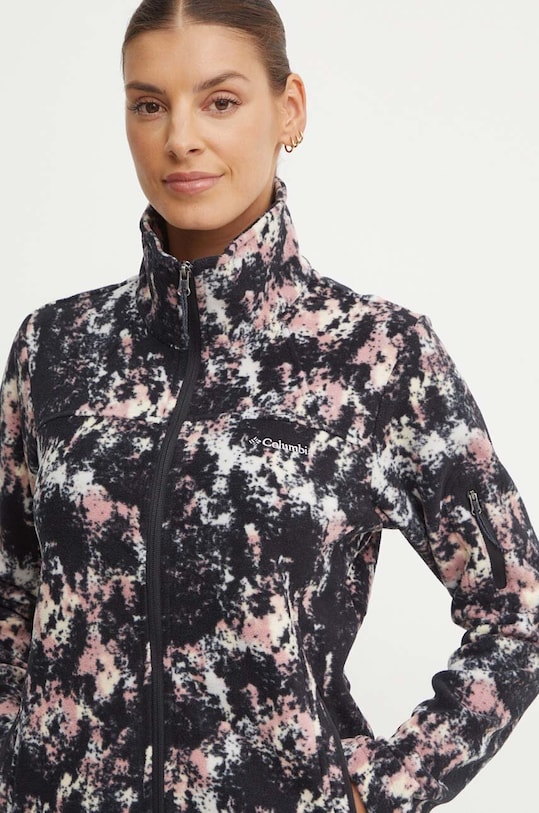 Columbia bluza sportowa Fast Trek Printed czarny 1622211