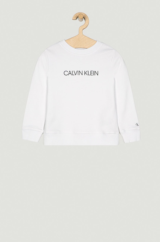 Calvin Klein Jeans - Детская хлопковая кофта 104-176 cm остальные белый IU0IU00162
