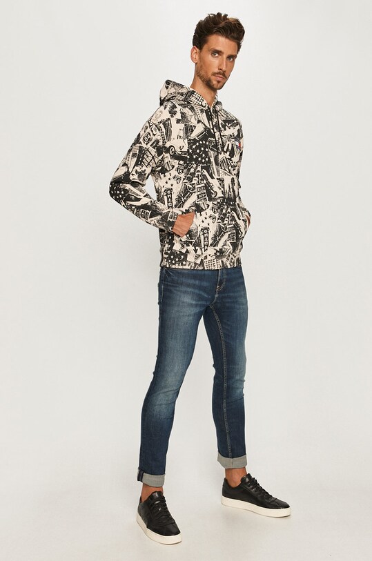 Tommy Jeans - Mikina DM0DM08409 viacfarebná AW20