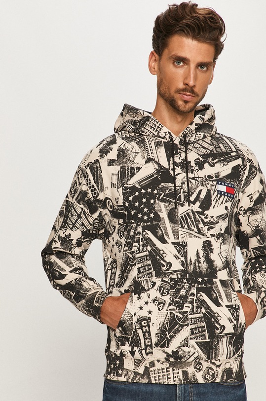 Tommy Jeans - Mikina viacfarebná DM0DM08409