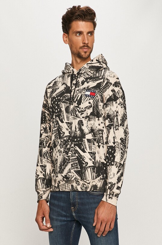 Tommy Jeans - Mikina DM0DM08409 viacfarebná