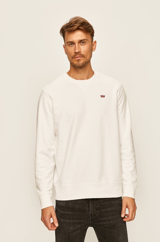 Levi's bluza bawełna biały 35909.0000