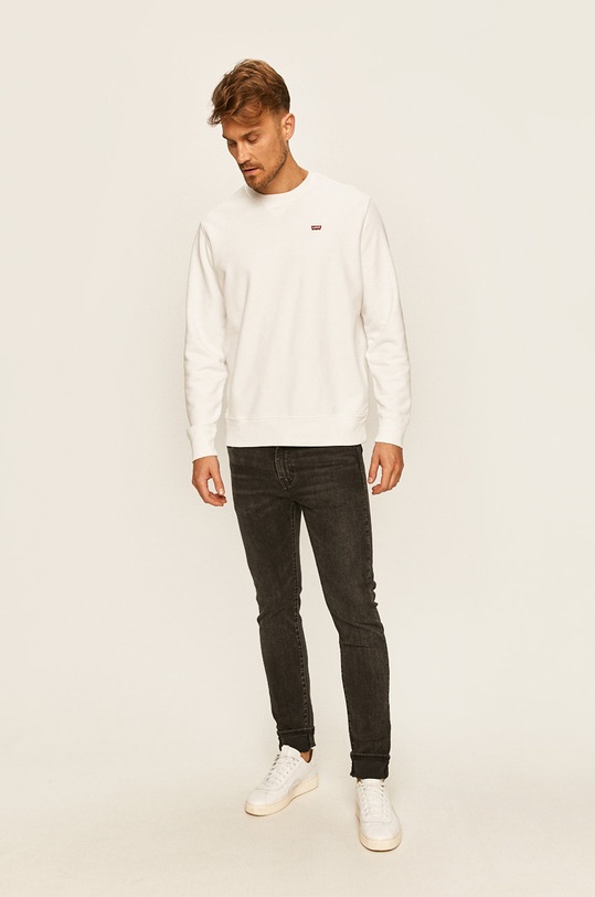 Levi's bluza 35909.0000 biały AW22