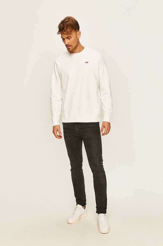 Levi's bluza 35909.0000 biały AW22