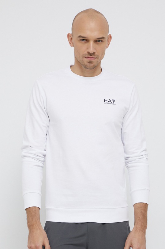 EA7 Emporio Armani - Tričko s dlhým rukávom biela 8NPM52.PJ05Z