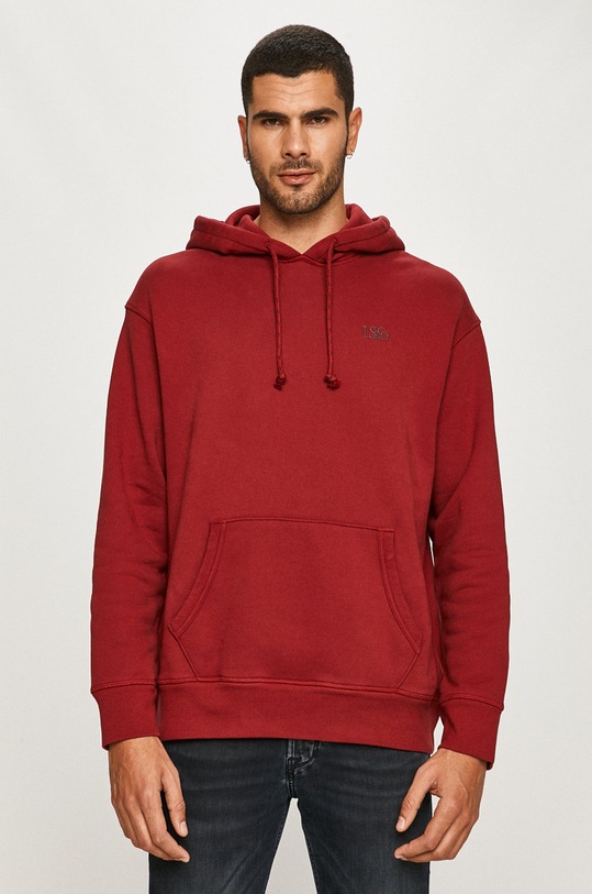 Levi's - Hanorac de bumbac rosu 34590.0002