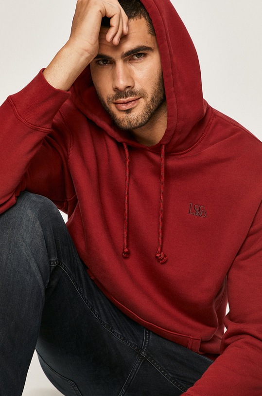 Levi's - Hanorac de bumbac 34590.0002 rosu