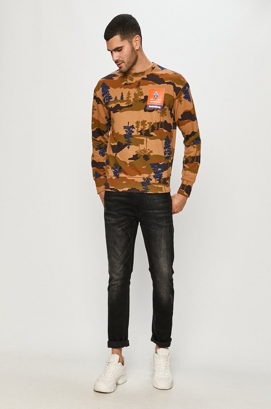 Scotch & Soda - Bluza 158487 brązowy AW20