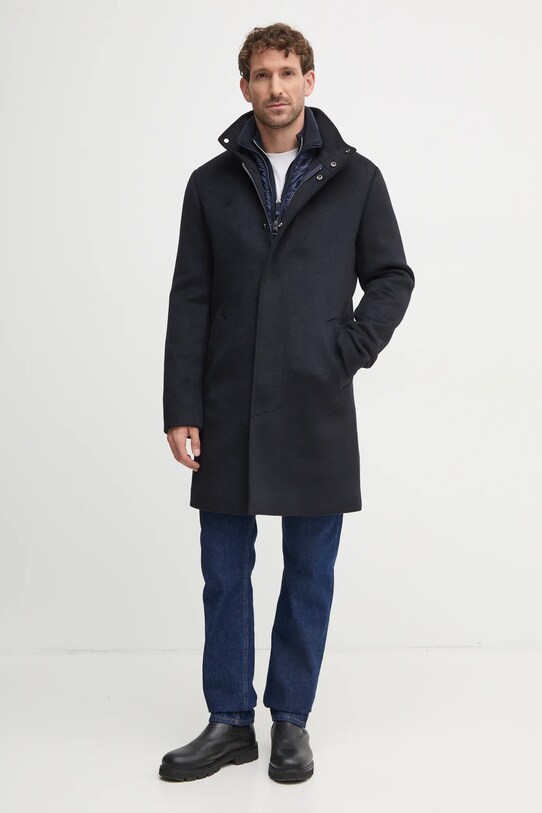 Armani Exchange cardigan in cotone 8NZE4D.ZM8CZ blu navy AW24