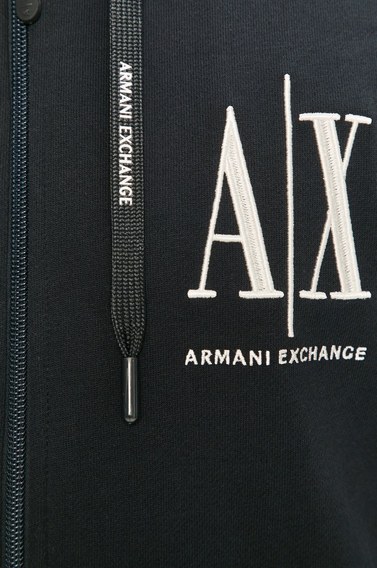 Bavlnená mikina Armani Exchange 8NZMPP.ZJ1ZZ tmavomodrá