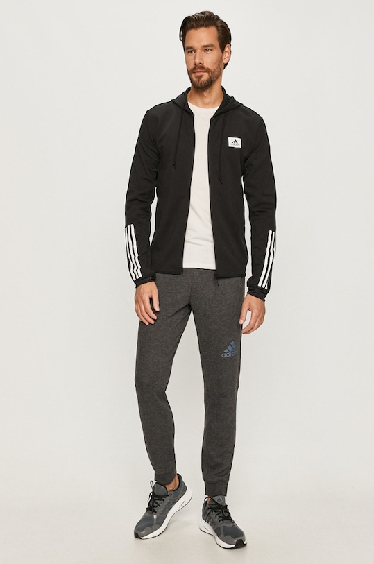 adidas - Bluza GD5279 GD5279 negru AW20