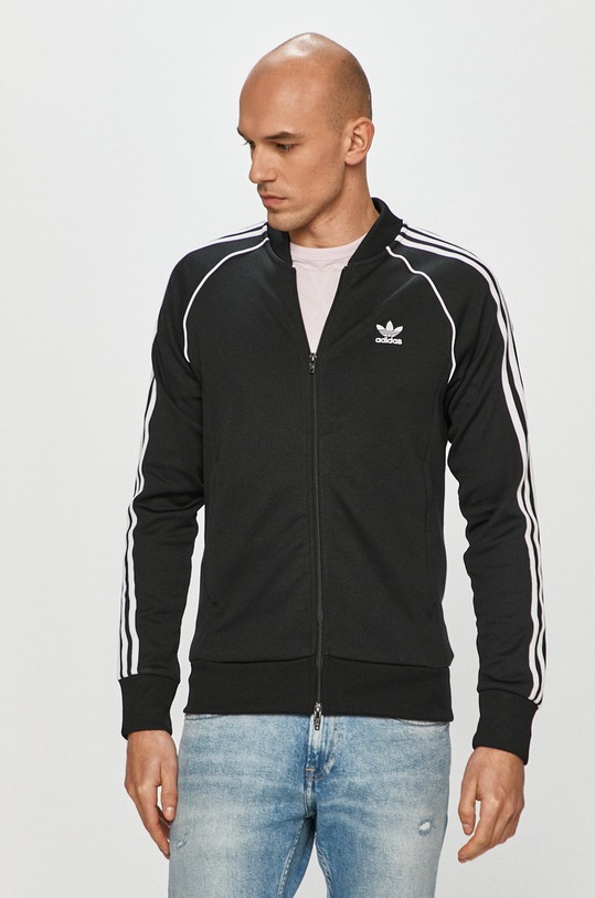 adidas Originals - Mikina GF0198 bez kapuce černá GF0198