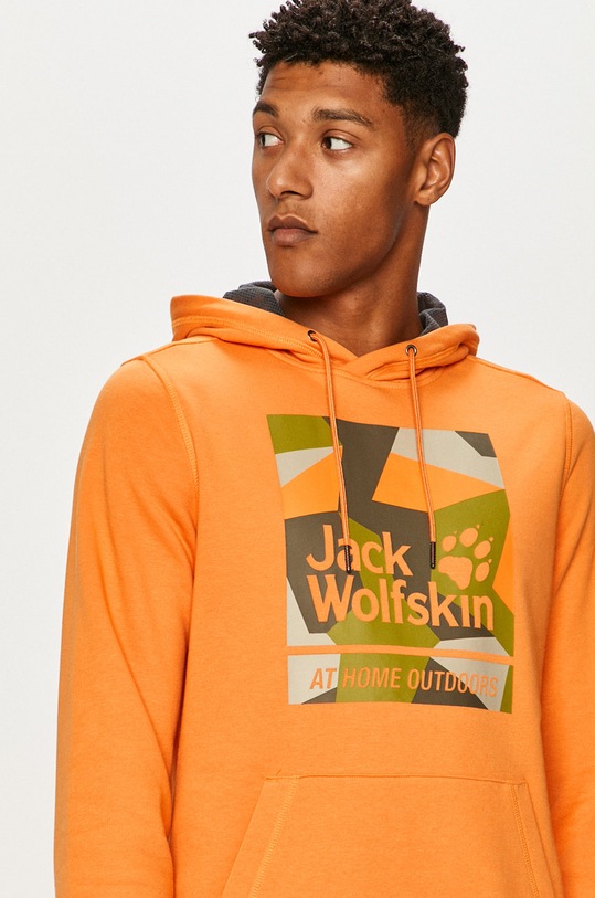 Jack Wolfskin - Bluza portocaliu 1708192