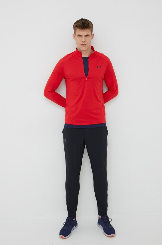Tričko s dlhým rukávom Under Armour 1328495.602 1328495.602 červená AW22