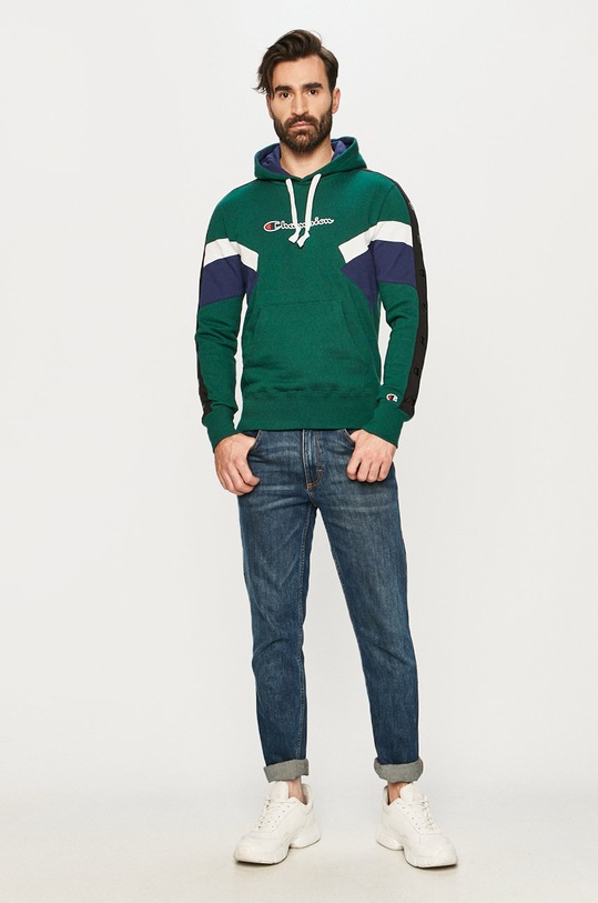 Champion - Bluza 214783 214783 zielony AW20