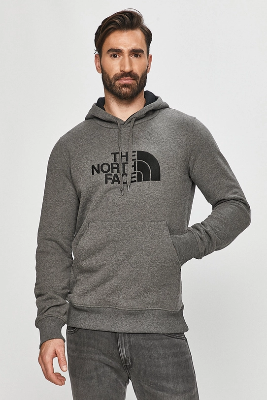 The North Face - Bluza z kapturem szary NF00AHJYLXS1