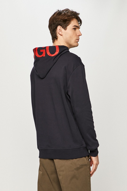 HUGO - Bluza bawełniana 50458282 granatowy 50458282