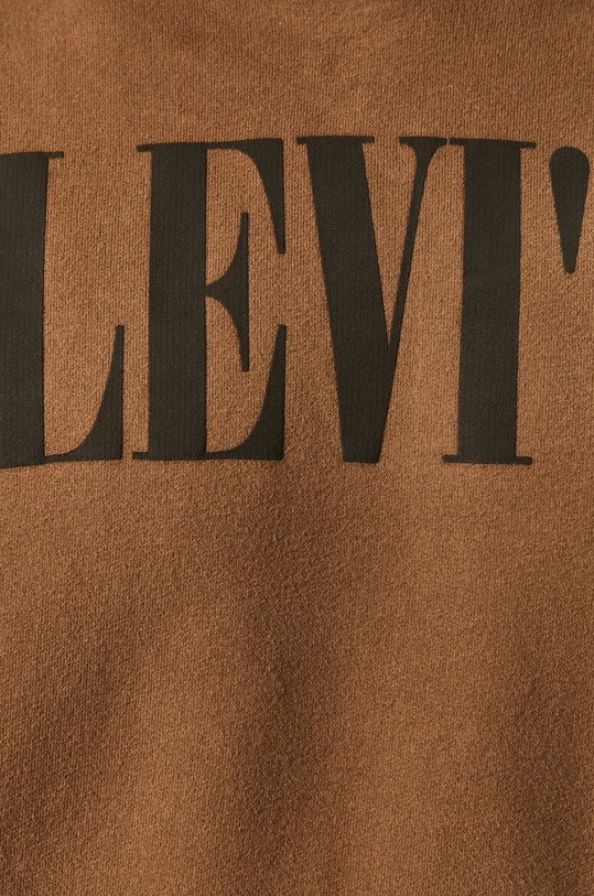 Levi's - Bavlnená mikina 38479.0012 hnedá