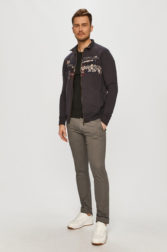 Desigual - Bluza 20WMSK16 nadruk szary 20WMSK16