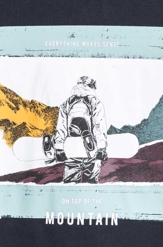 Băieți Mayoral - Longsleeve copii 128-172 cm 7051.7D.JUNIOR bleumarin