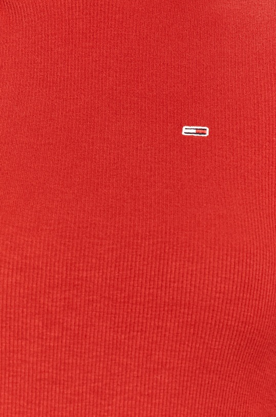 Tommy Jeans - Longsleeve DW0DW09105 burgundia