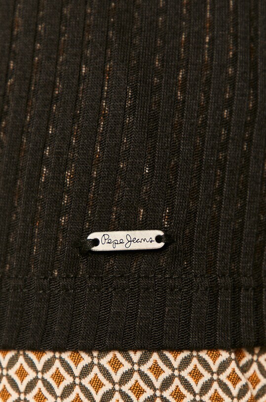 Pepe Jeans - Longsleeve Deborah czarny PL504618