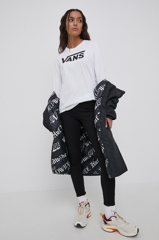Vans - Longsleeve VN0A47WNWHT1 biały SS25
