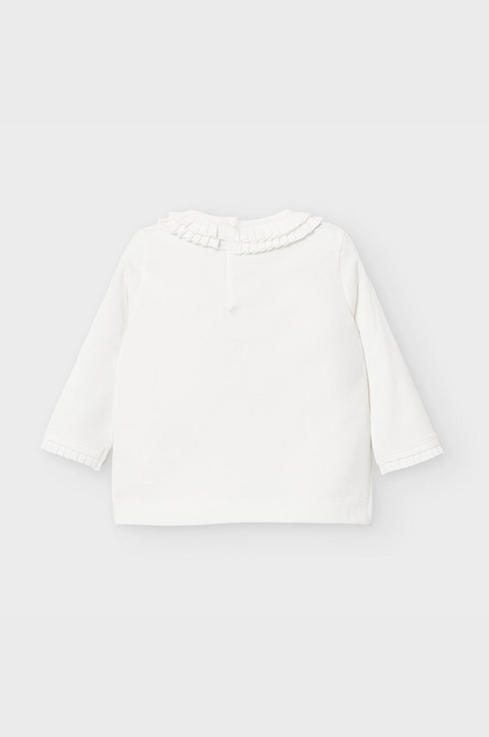 Mayoral - Дитячий лонгслів 68-98 cm 2055.4E.BABY білий AW20