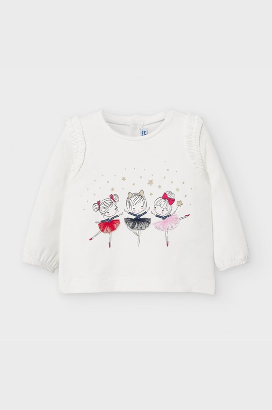 Mayoral - Longsleeve copii 68-98 cm print bej 2056.4F.BABY