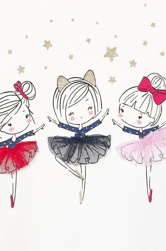 Fete Mayoral - Longsleeve copii 68-98 cm 2056.4F.BABY bej