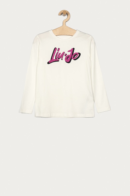 Liu Jo - Longsleeve copii 128-170 cm print alb GF0100.J0088