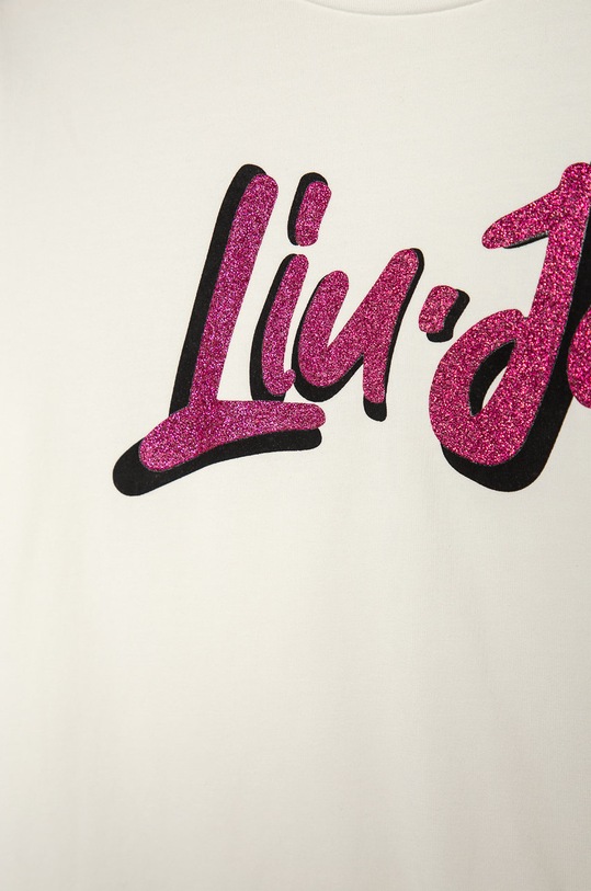 Fete Liu Jo - Longsleeve copii 128-170 cm GF0100.J0088 alb