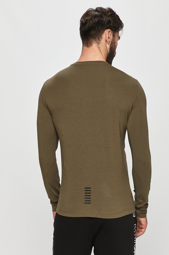 Oblečení Tričko s dlouhým rukávem EA7 Emporio Armani 8NPT55.PJM5Z zelená