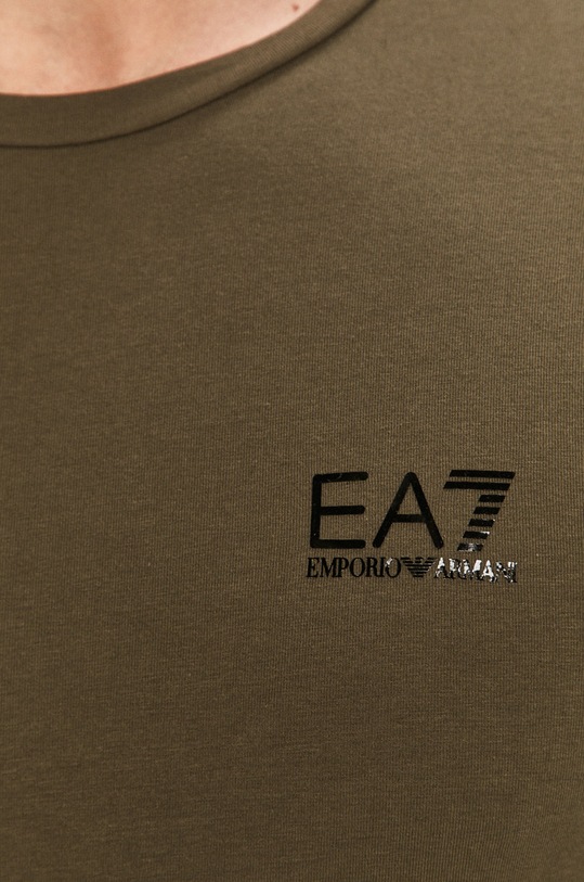 Tričko s dlouhým rukávem EA7 Emporio Armani 8NPT55.PJM5Z zelená