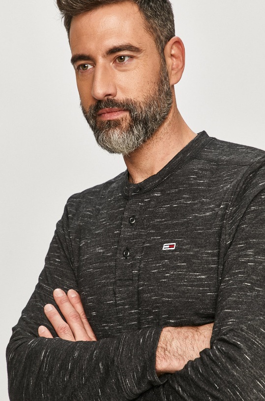 Tommy Jeans - Longsleeve DM0DM09771 czarny DM0DM09771