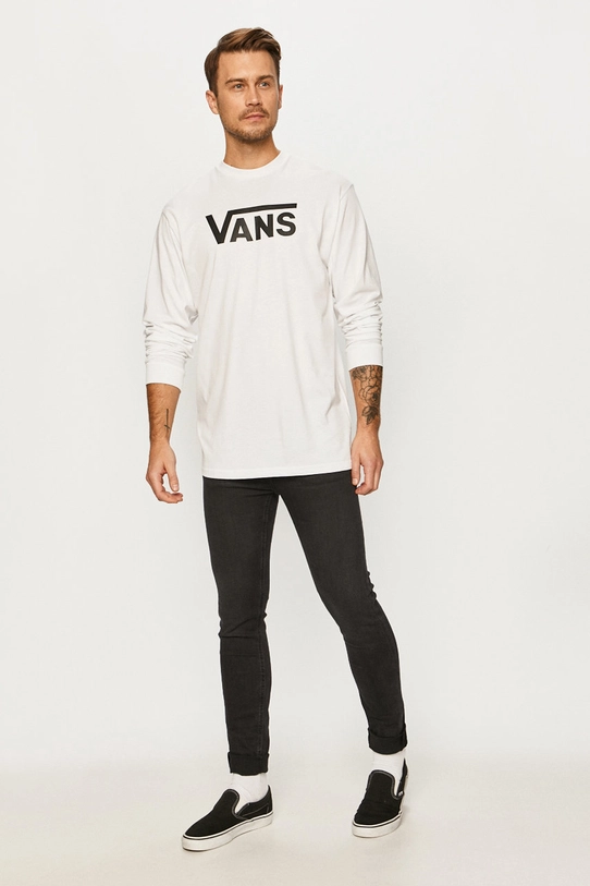 Vans longsleeve VN000K6HYB21 alb AA00