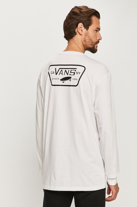 Îmbrăcăminte Vans - Longsleeve VN0A2XCMYB21 alb