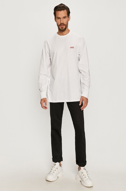 Vans - Tričko s dlouhým rukávem x David Bowie VN0A3WCQWHT1 bílá AW20