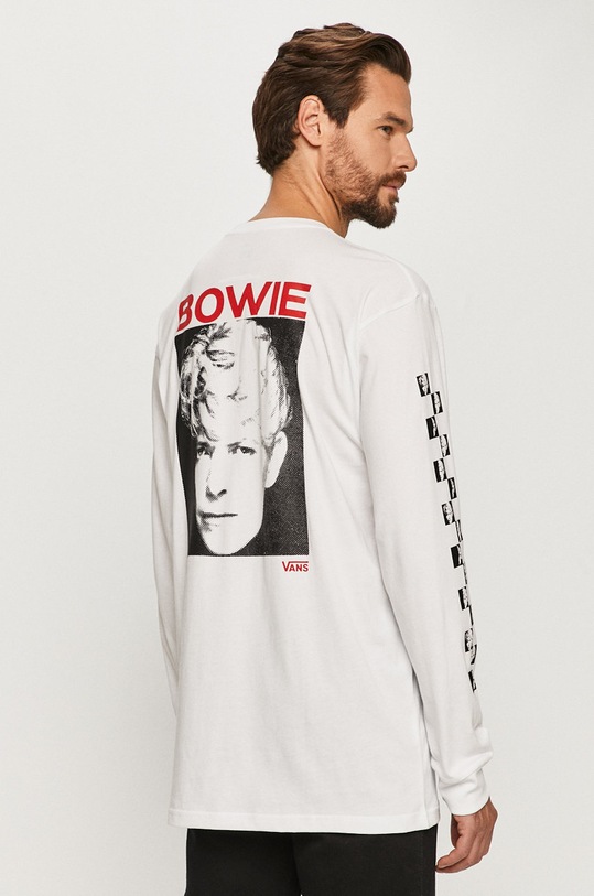 Oblečení Vans - Tričko s dlouhým rukávem x David Bowie VN0A3WCQWHT1 bílá
