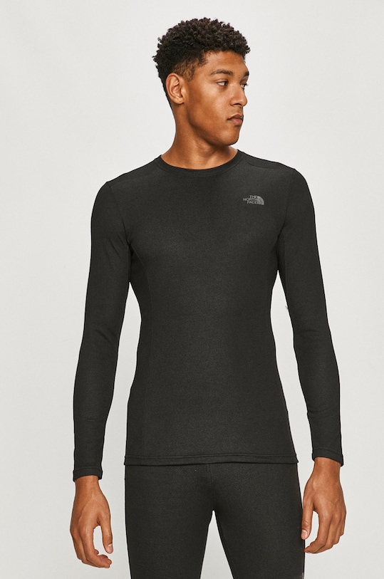 The North Face - Longsleeve slim μαύρο NF0A4CB8JK31