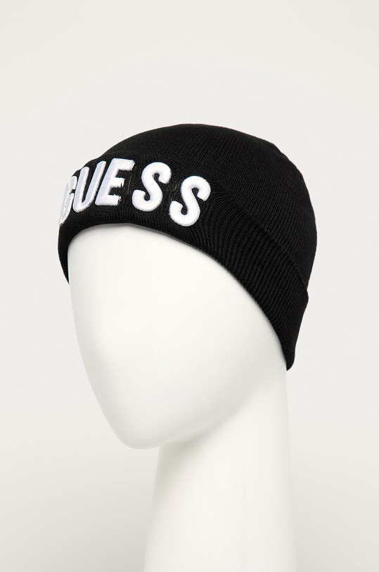 Guess Jeans - Detská čiapka L0BZ00.Z2QO0 čierna AW21