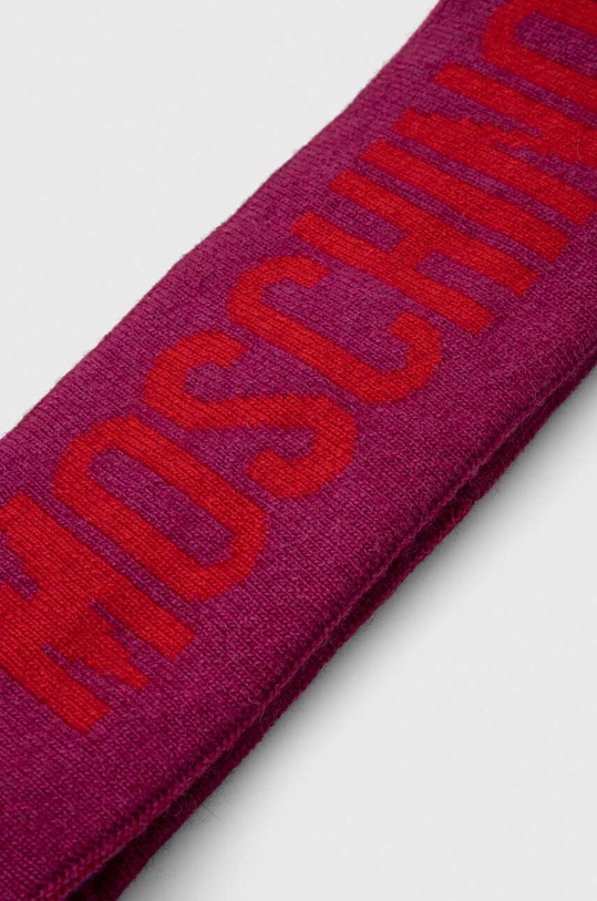 Moschino gyapjú fejpánt M2355.65235 lila AW25