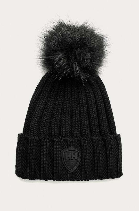 Καπέλο Helly Hansen Limelight με μείγμα μαλλιού μαύρο 67156