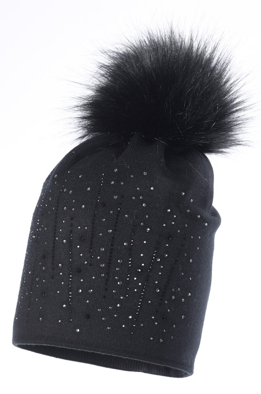 Jamiks - Caciula copii imprimeu negru JZD023